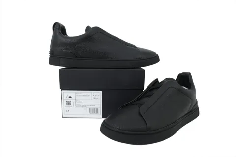 Zegna Sneakers Triple Black – photo 7