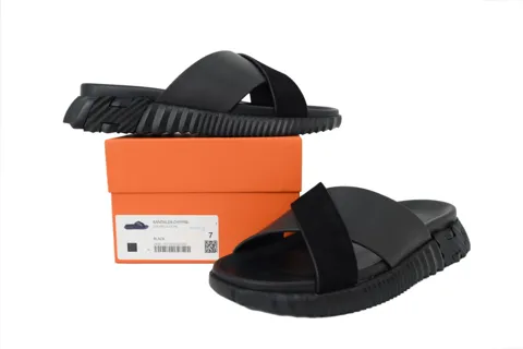 Hermès Slides Black – photo 8
