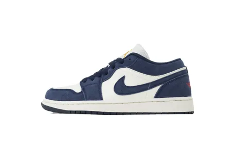 Air Jordan 1 Low Obsidian University Gold