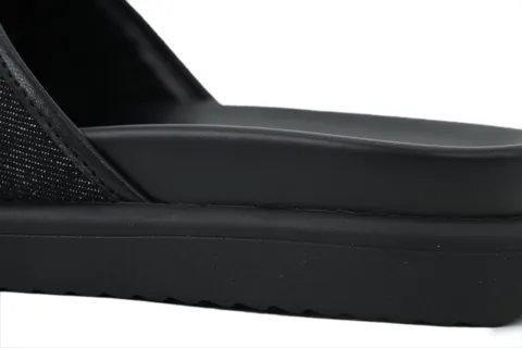 Louis Vuitton Slides Black Denim – photo 6