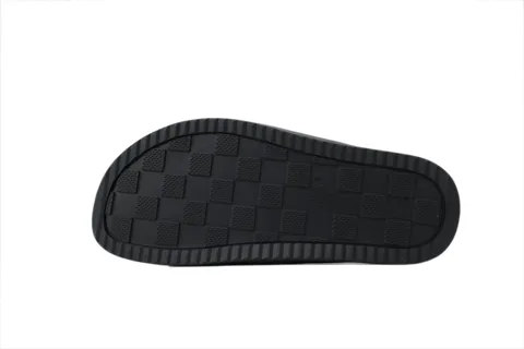 Louis Vuitton Slides Black Denim – photo 3