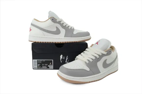Air Jordan 1 Low Sail College Grey – photo 7