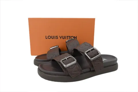 Louis Vuitton Slides Coffee – photo 7