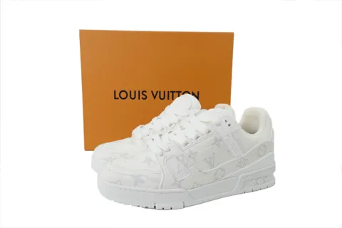 Louis Vuitton Trainer White Print – photo 6