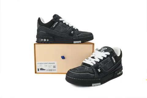 Louis Vuitton Trainer Black Denim – photo 7