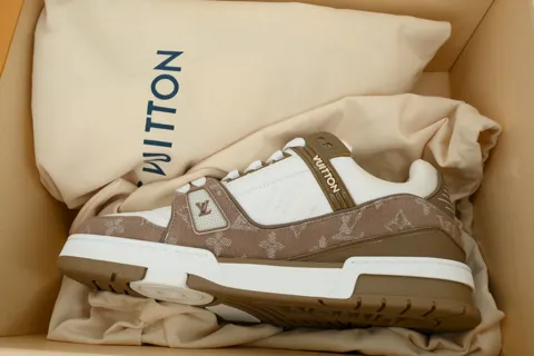 Louis Vuitton Trainer Brown Denim – photo 8