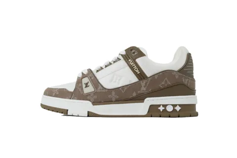 Louis Vuitton Trainer Brown Denim