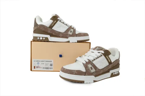 Louis Vuitton Trainer Brown Denim – photo 7