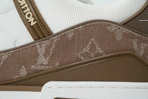 Louis Vuitton Trainer Brown Denim – photo 5