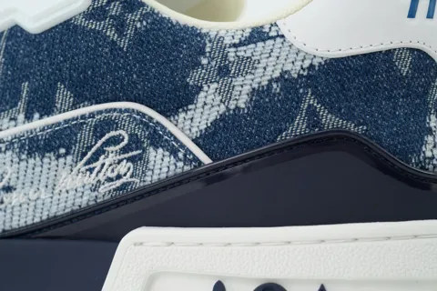 Louis Vuitton Trainer Blue Denim – photo 5