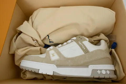 Louis Vuitton Trainer Apricot Denim – photo 8