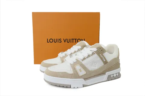 Louis Vuitton Trainer Apricot Denim – photo 6