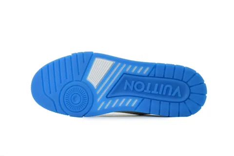Louis Vuitton Trainer White/Blue Studded – photo 4