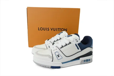 Louis Vuitton Trainer White/Blue – photo 6