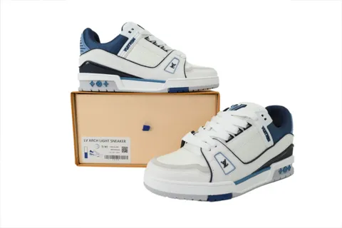 Louis Vuitton Trainer White/Blue – photo 7