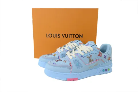 Louis Vuitton Trainer Blue – photo 6