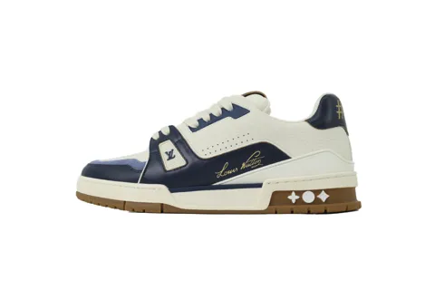Louis Vuitton Trainer Navy/White