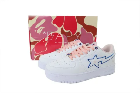 Bape Sta White/Pink – photo 6