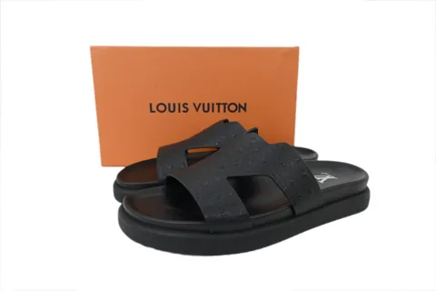 Louis Vuitton Oasis Mule Black Ostrich – photo 6