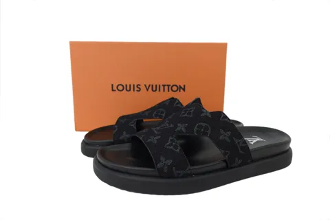 Louis Vuitton Oasis Mule Black Denim – photo 6