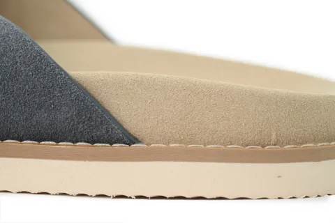 Brunello Cucinelli Suede Slide Grey – photo 5