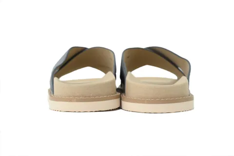 Brunello Cucinelli Suede Slide Grey – photo 4