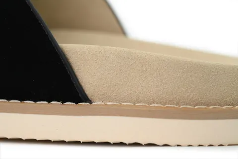 Brunello Cucinelli Suede Slide Black – photo 5