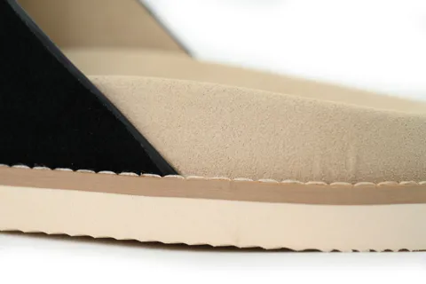 Brunello Cucinelli Suede Slide Black – photo 5