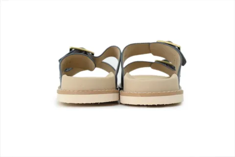 Brunello Cucinelli Suede Slide Grey – photo 4