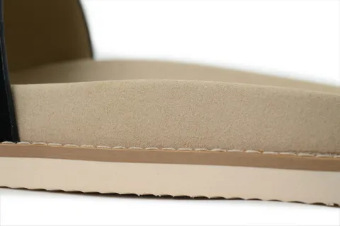 Brunello Cucinelli Suede Slide Black – photo 5