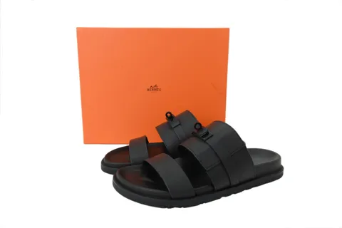 Hermès Slides Black – photo 7