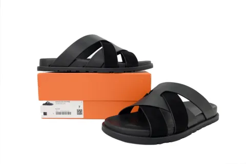 Hermès Slides Black – photo 8
