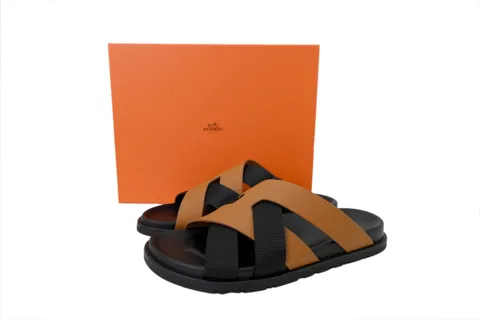 Hermès Slides Khaki – photo 6