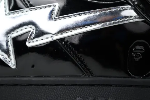 Bape Sta Black/Silver – photo 5