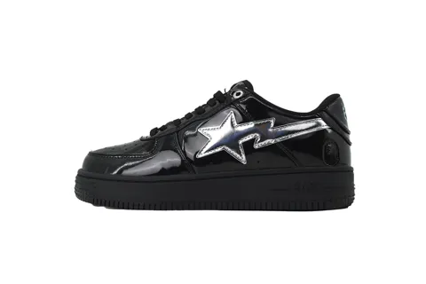 Bape Sta Black/Silver