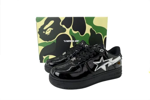 Bape Sta Black/Silver – photo 6