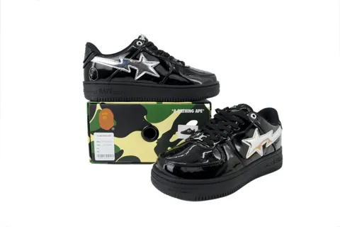 Bape Sta Black/Silver – photo 7
