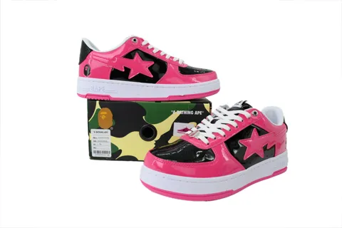 Bape Sta Black/Magenta – photo 8