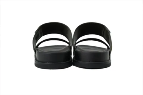 Hermès Slides Black/Green – photo 4