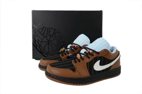 Air Jordan 1 Low Black Light British Tan – photo 6
