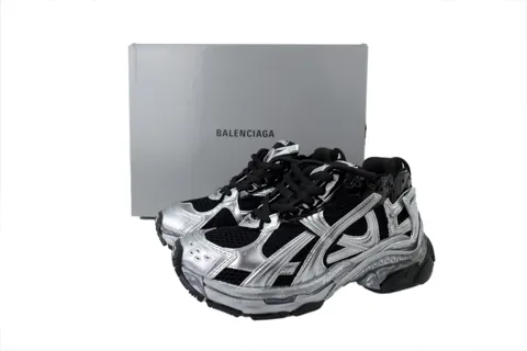 Balenciaga Runner Black/Silver – photo 6