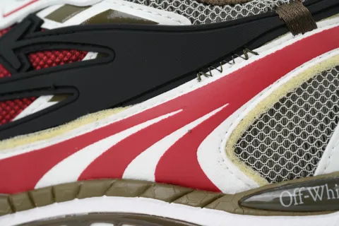 Off-White Be Right Back Brown/Red – photo 5