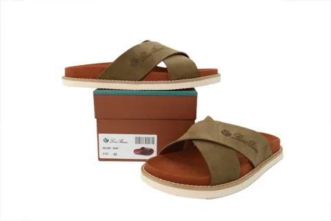 Hermès Slides Khaki – photo 7