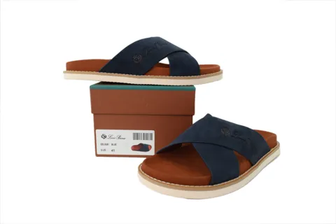 Hermès Slides Blue – photo 7