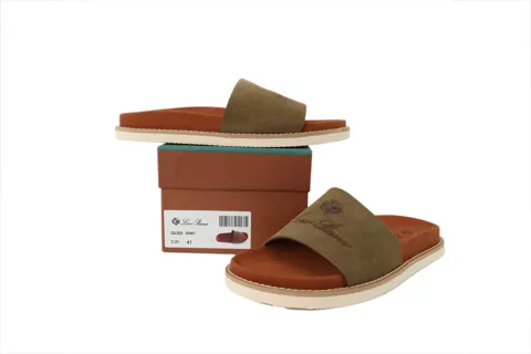 Hermès Slides Khaki – photo 7