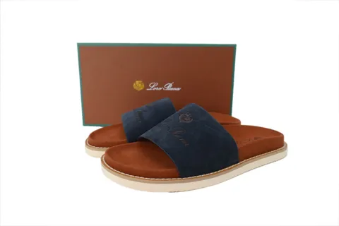 Hermès Slides Blue – photo 6