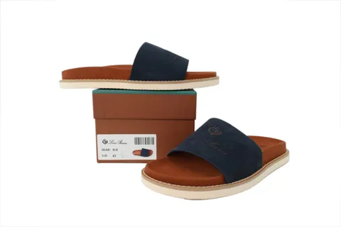 Hermès Slides Blue – photo 7