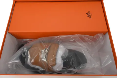 Hermès Slides Brown – photo 8