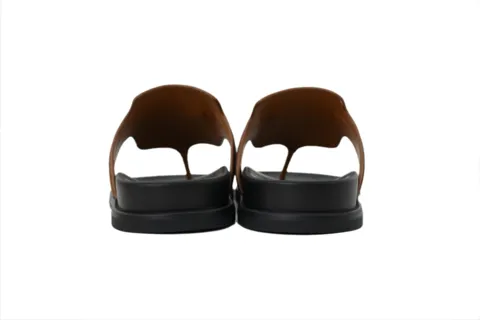 Hermès Slides Brown – photo 4