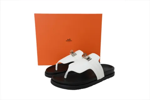 Hermès Slides White – photo 6